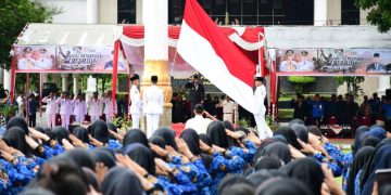 Bupati Banyuasin Pimpin Upacara Peringatan Hari Sumpah Pemuda ke-97 Tahun 2025